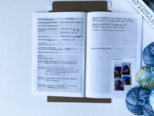 Load image into Gallery viewer, Brush Strokes Tester Notebook